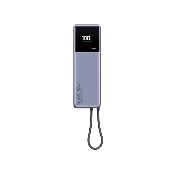 پاوربانک شیائومی مدل Xiaomi 165W Power Bank 10000 با کابل داخلی
