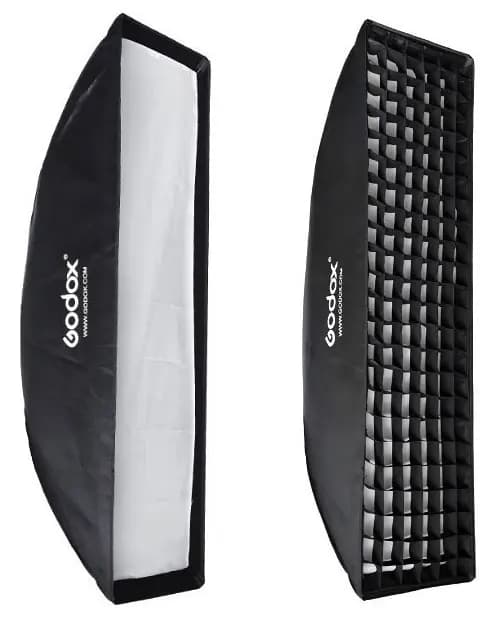 سافت باکس گودکس Godox 22×90 با گرید — تصویر ۵