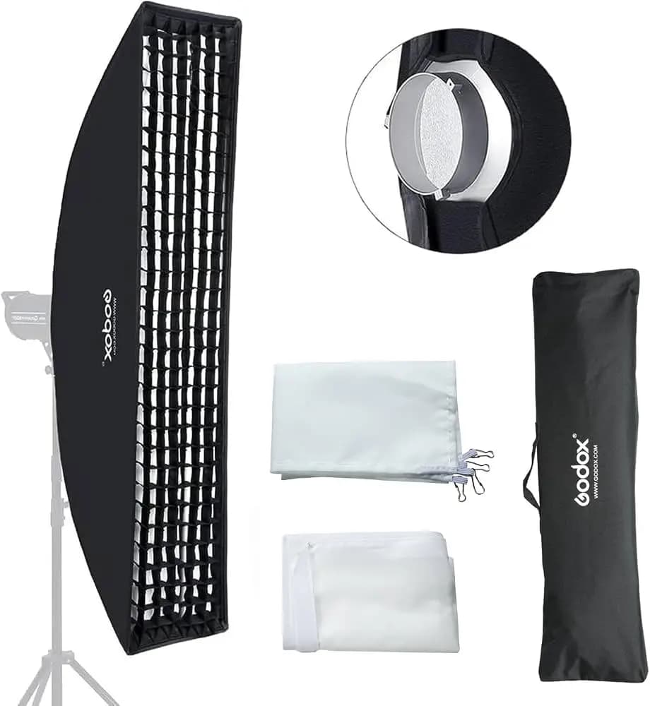 سافت باکس گودکس 40×180 Godox | با گرید — تصویر ۲