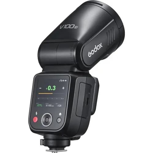 فلاش اکسترنال گودکس Godox V100S برای سونی | اسپیدلایت TTL حرفه‌ای 100Ws — تصویر ۱۰