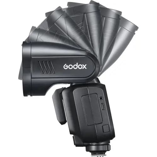 فلاش اکسترنال گودکس Godox V100S برای سونی | اسپیدلایت TTL حرفه‌ای 100Ws — تصویر ۸