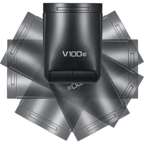 فلاش اکسترنال گودکس Godox V100S برای سونی | اسپیدلایت TTL حرفه‌ای 100Ws — تصویر ۷
