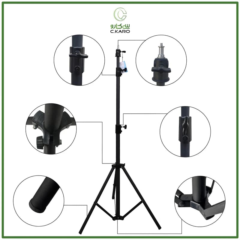 سه پایه موبایل سی کارو CKARO 807T — تصویر ۳