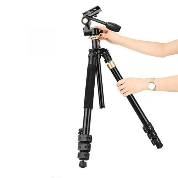 سه پایه بیک Beike Q720 Camera Tripod — تصویر ۱۰