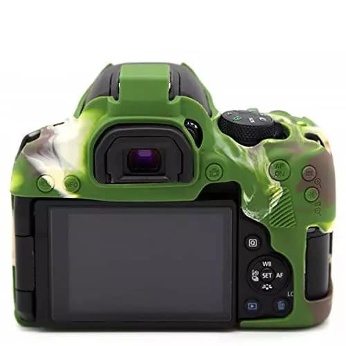 کاور سیلیکونی دوربین کانن Canon EOS 850d ارتشی — تصویر ۲
