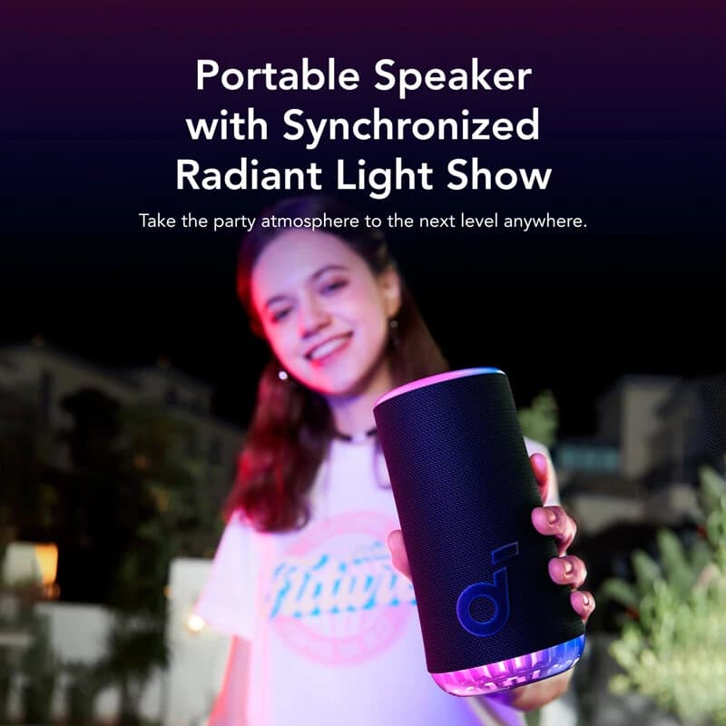 اسپیکر بلوتوثی انکر Soundcore Glow A3166011 — تصویر ۸