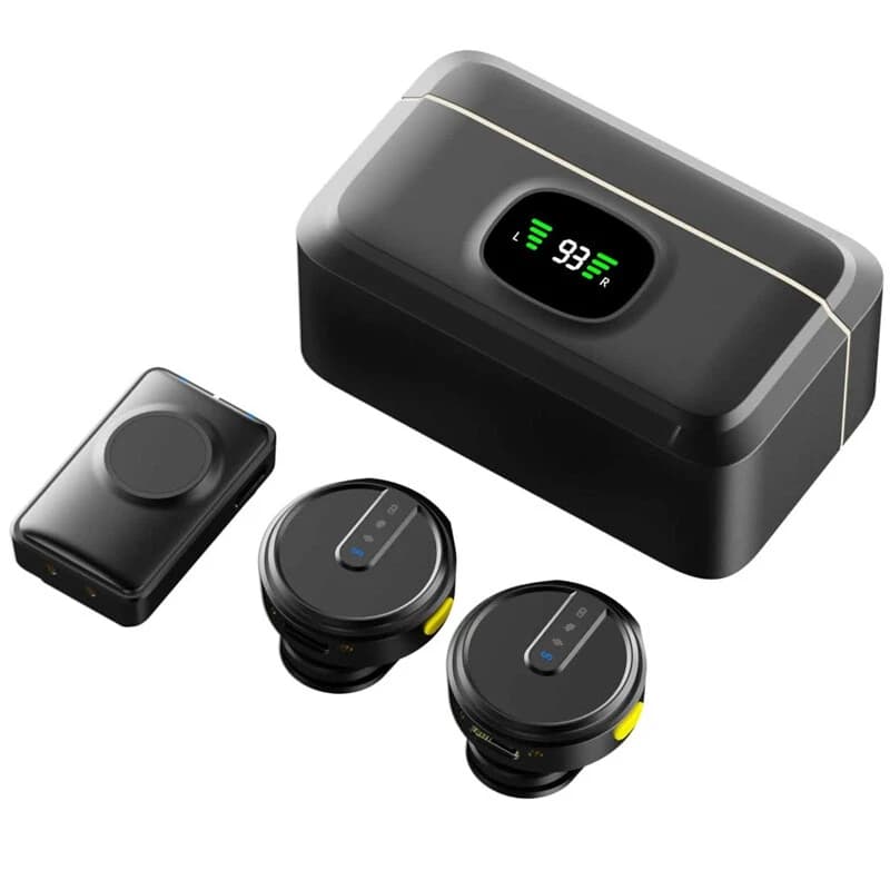 میکروفون یقه ای بی سیم دوتایی گرین لاین GLM Lite Type-C — تصویر ۲