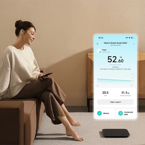 ترازوی هوشمند شیائومی مدل S200 — تصویر ۶