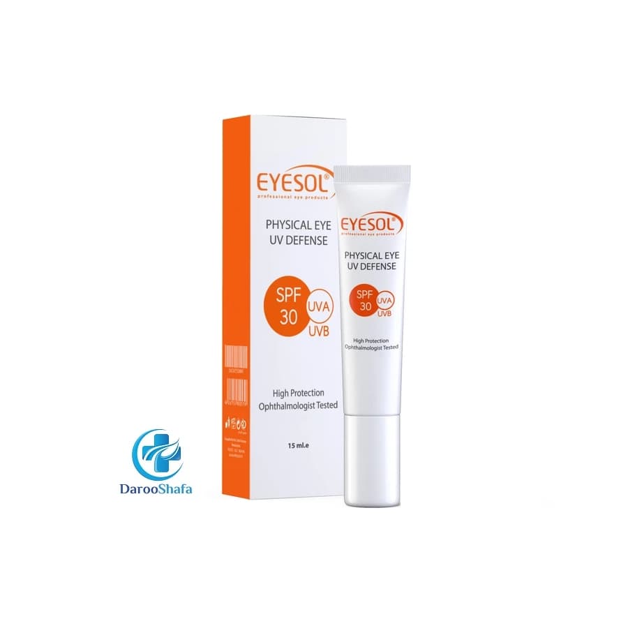 ضد آفتاب دور چشم بی رنگ SPF 30 آیسول — تصویر ۴