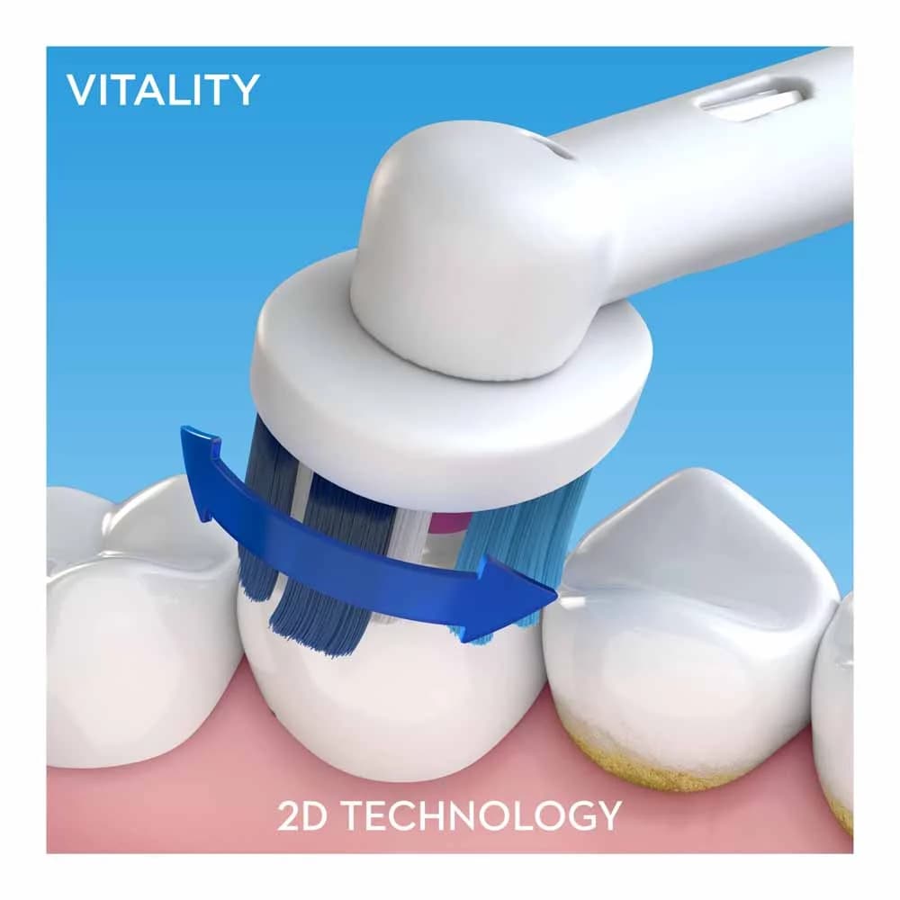 مسواک برقی اورال بی مدل Vitality Plus 3D White — تصویر ۱۱
