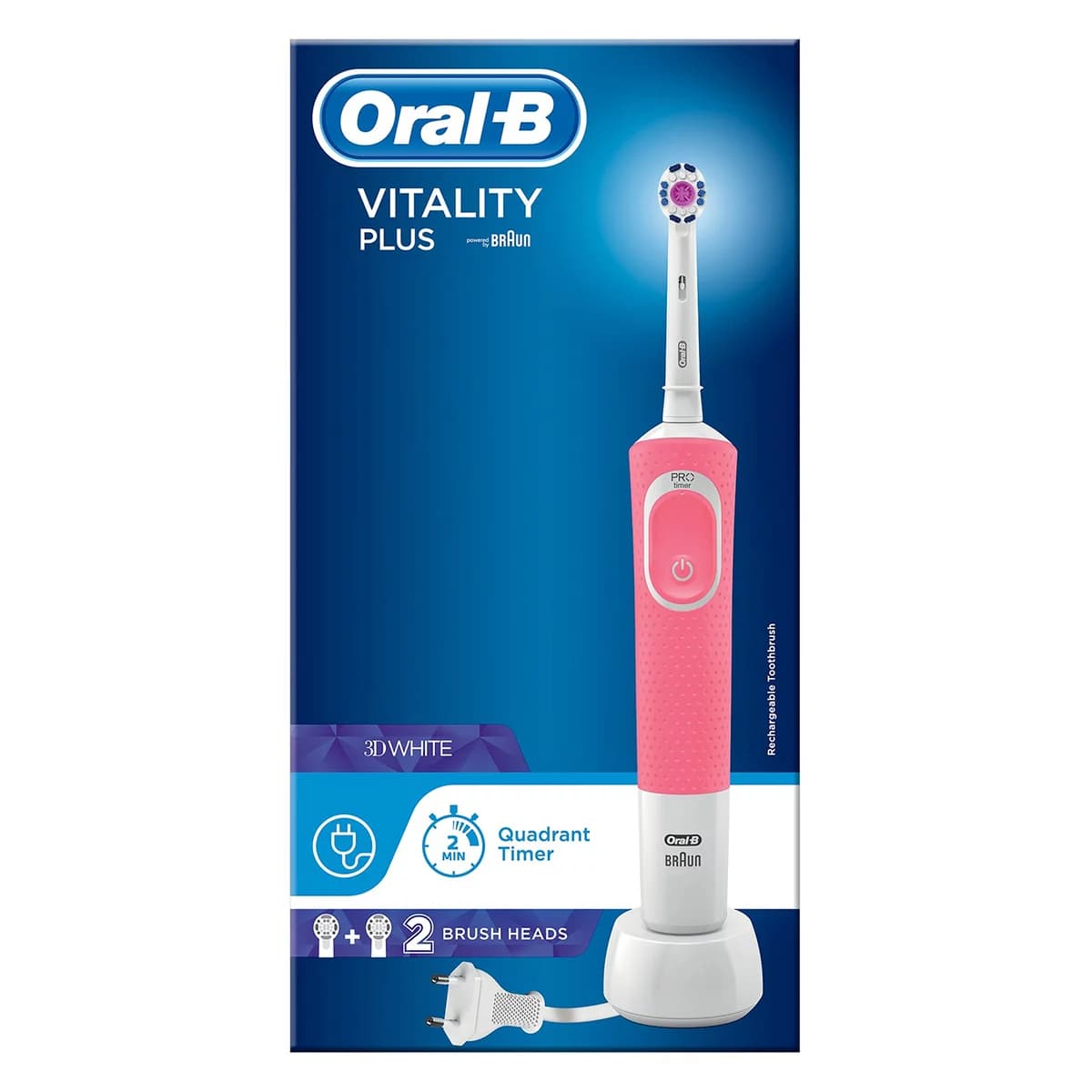 مسواک برقی اورال بی مدل Vitality Plus 3D White — تصویر ۷