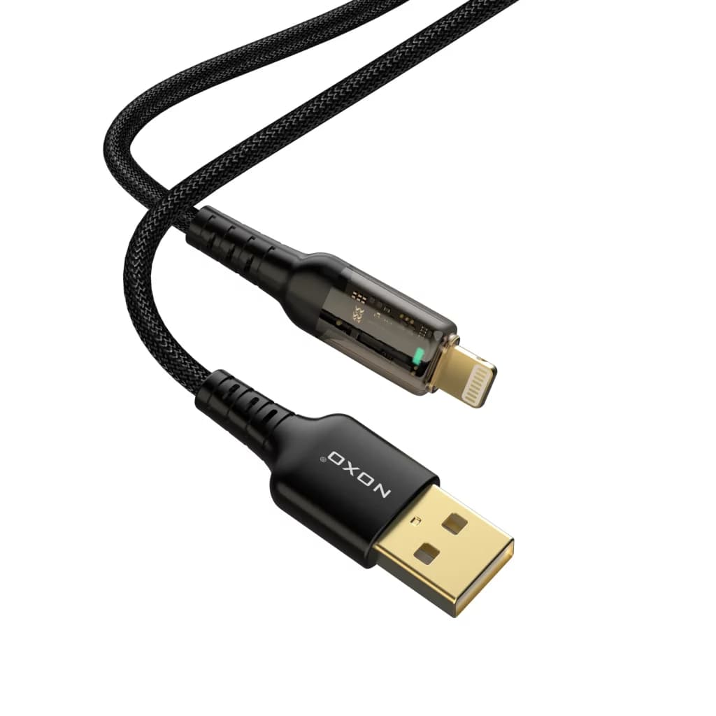 کابل تبدیل USB-A به Lightning نوکسو مدل CN-3 طول 1.2 متر — تصویر ۳