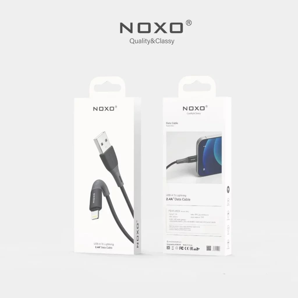 کابل تبدیل USB-A به Lightning نوکسو مدل CN-2 طول 1متر — تصویر ۲