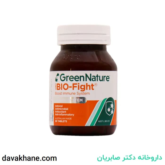 قرص بایو فایت گرین نیچر بسته 30 عددی