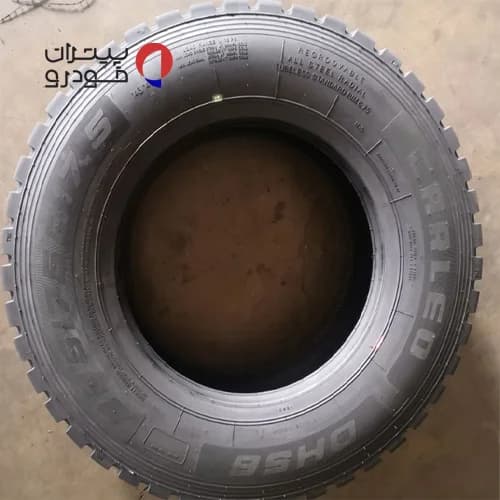 لاستیک کارلئو 235/75/17.5 گل DH56 (گل عقب) [تاریخ 2026] — تصویر ۱۲