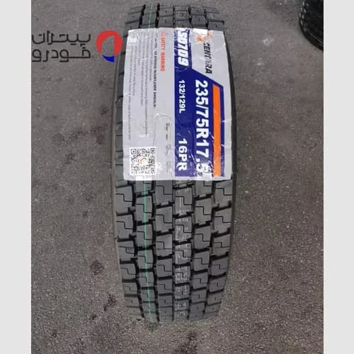 لاستیک سنترا 235/75/17.5 گل SD709 (گل عقب) [تاریخ 2025] — تصویر ۸