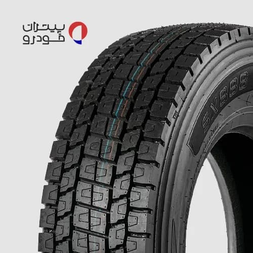 لاستیک سونیکس 235/75/17.5 گل SX888 (گل عقب) [تاریخ 2025] — تصویر ۴