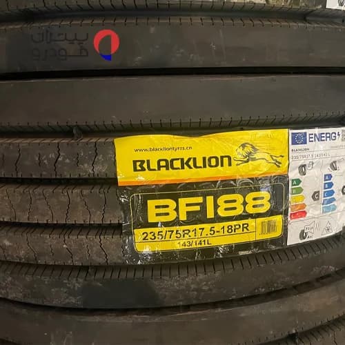 لاستیک بلک لاین 235/75/17.5 گل BF188 (گل جلو) [تاریخ 2026] — تصویر ۶