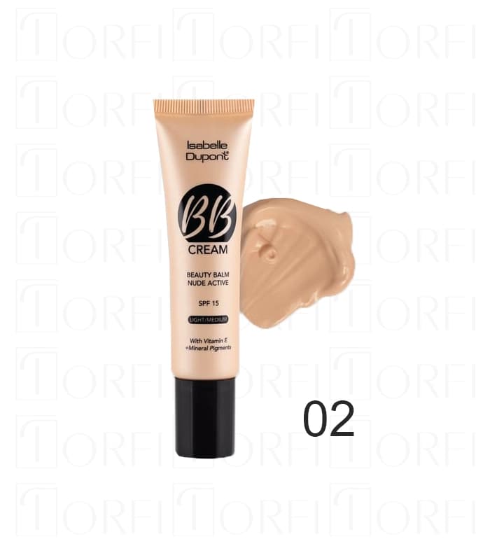 بی بی کرم زیبایی ایزابل دوپونت مدل Beauty Balm Nude Active – حجم 30 میل | رنگ Nude — تصویر ۲