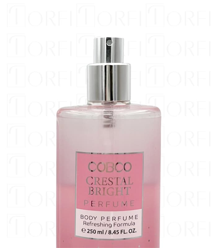 بادی اسپلش زنانه کوبکو (COBCO) مدل Crestal Bright – حجم ۲۵۰ میلی‌لیتر — تصویر ۶