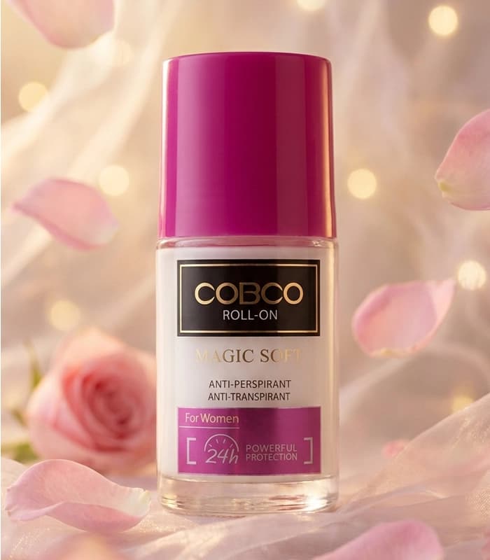 مام رولی زنانه کوبکو (COBCO) مدل Magic Soft – حجم ۷۵ میلی‌لیتر | ضد تعریق لطافت‌بخش — تصویر ۴