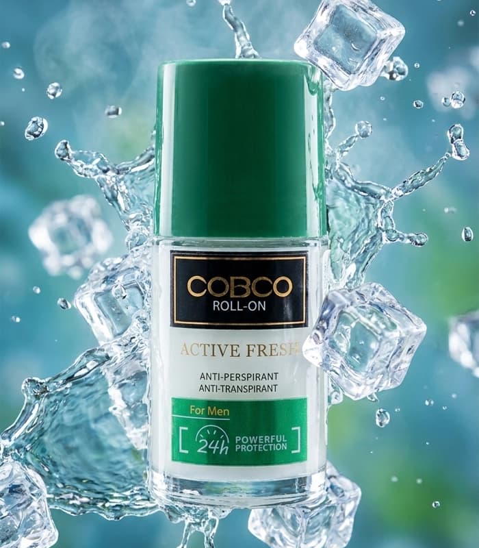 مام رولی مردانه کوبکو (COBCO) مدل ACTIVE FRESH – حجم ۷۵ میلی‌لیتر | رایحه تازه و پرانرژی — تصویر ۶