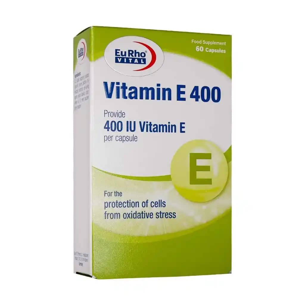 کپسول ویتامین E 400 یوروویتال 40 عددی — تصویر ۶