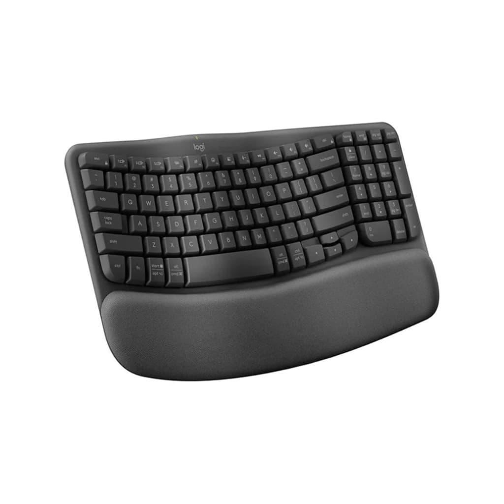 کیبورد بی سیم لاجیتک مدل LOGITECH WAVE KEYS رنگ مشکی — تصویر ۲