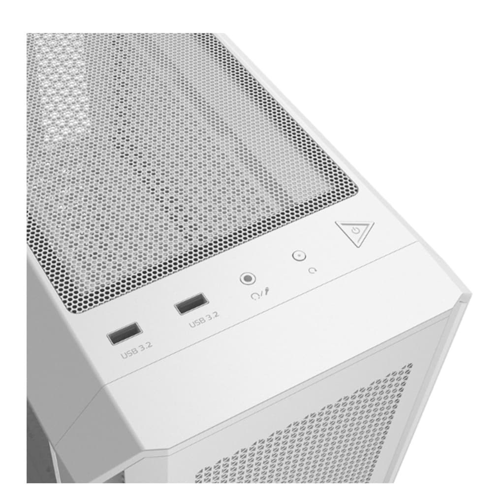 کیس کامپیوتر گیمینگ ای دیتا ایکس پی جی مدل ADATA XPG GAMING VALOR AIR PLUS MID-TOWER رنگ سفید — تصویر ۷