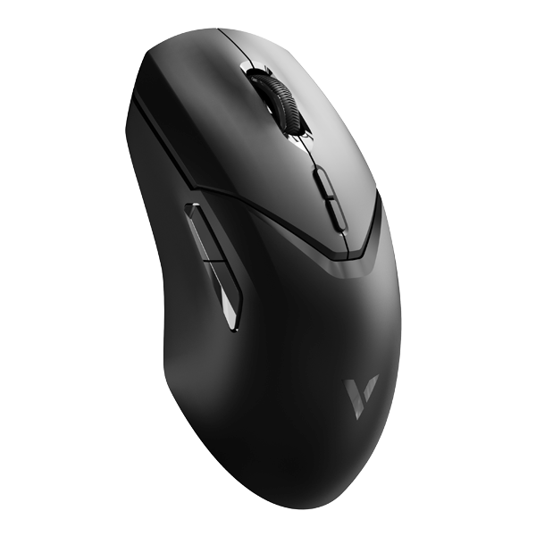 موس شارژی گیمینگ بی سیم رپو مدل RAPOO VT9 PRO رنگ مشکی به همراه پد موس رایگان — تصویر ۲