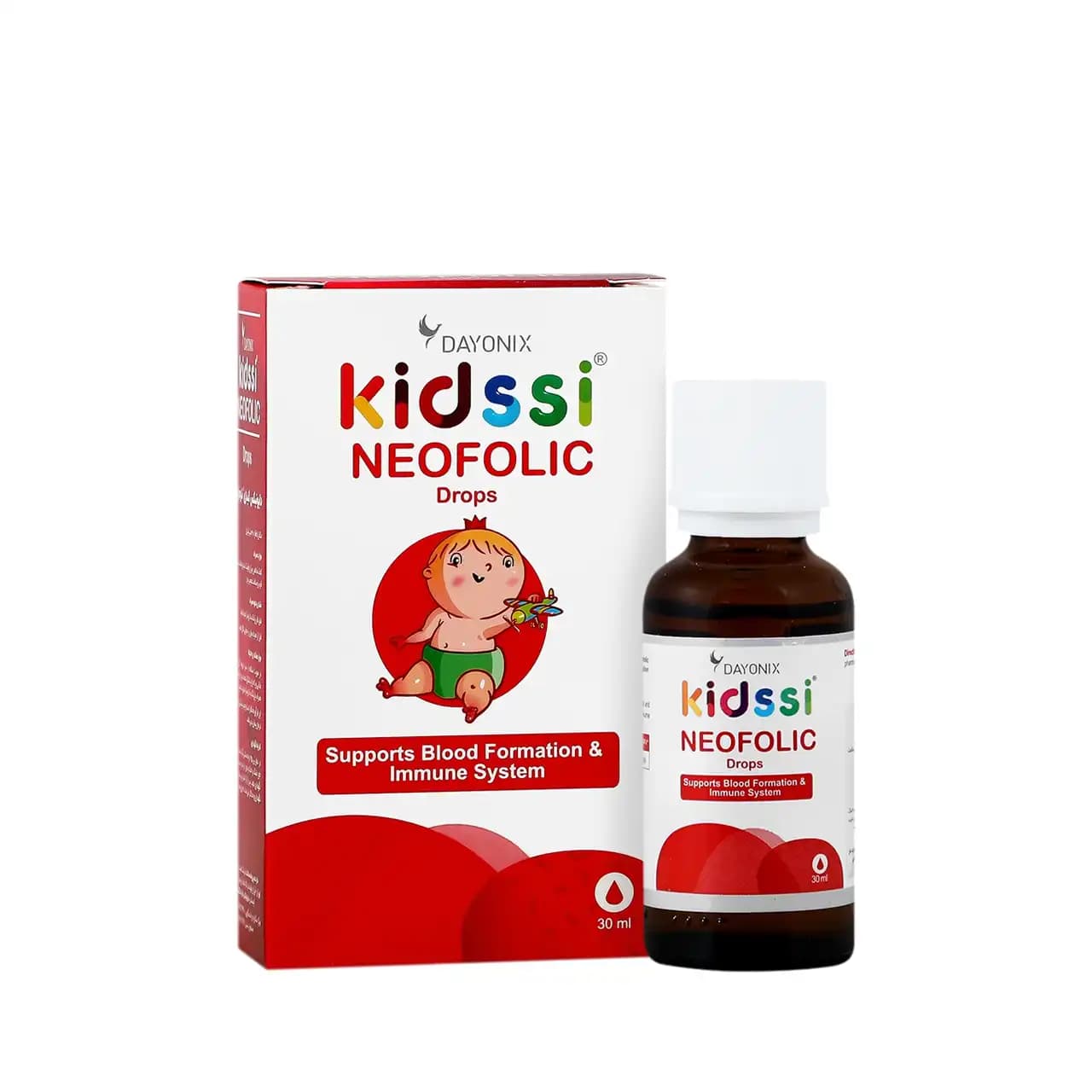 قطره کیدزی نئوفولیک دایونیکس فارما 30 میلی لیتر