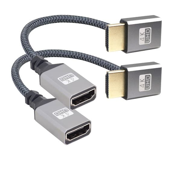 مبدل HDMI نر و ماده 4K نود درجه — تصویر ۲