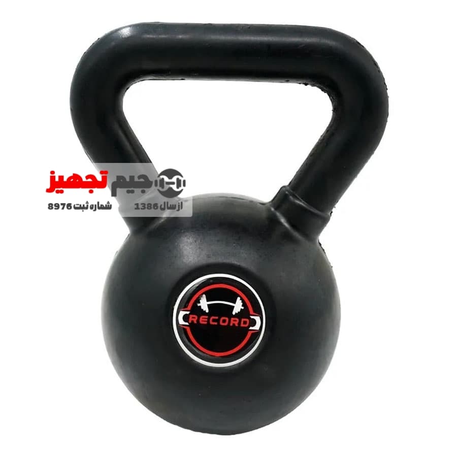 کتل بل روکش لاستیکی رکورد 4 کیلوگرم