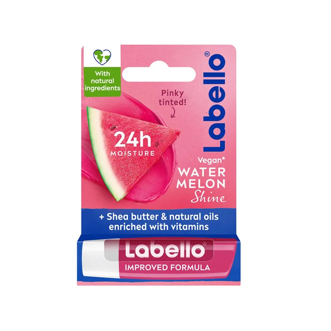 بالم لب هندوانه لابلو اصل | Labello Watermelon Shine — تصویر ۴