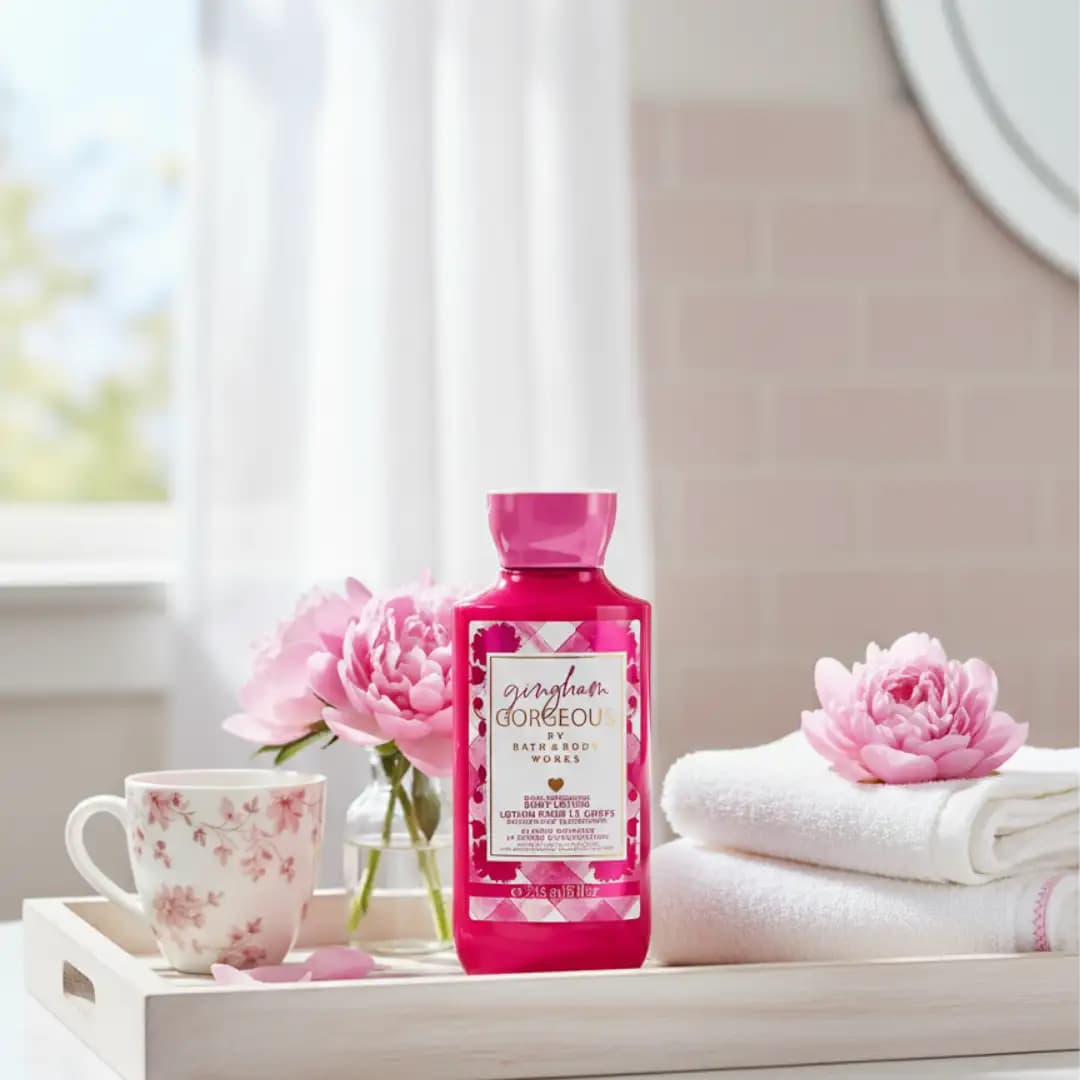 لوسیون بدن Gingham Gorgeous بث اند بادی ورکس Bath & Body Works Body Lotions حجم 236 میل — تصویر ۸