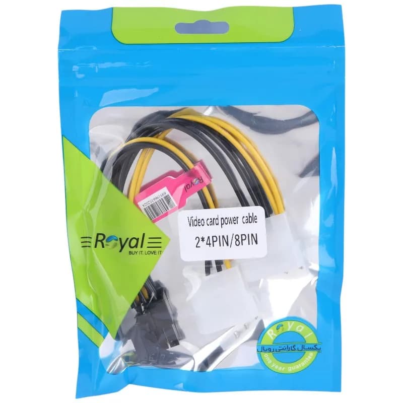 کابل تبدیل برق مولکس به 8 پین Royal — تصویر ۴