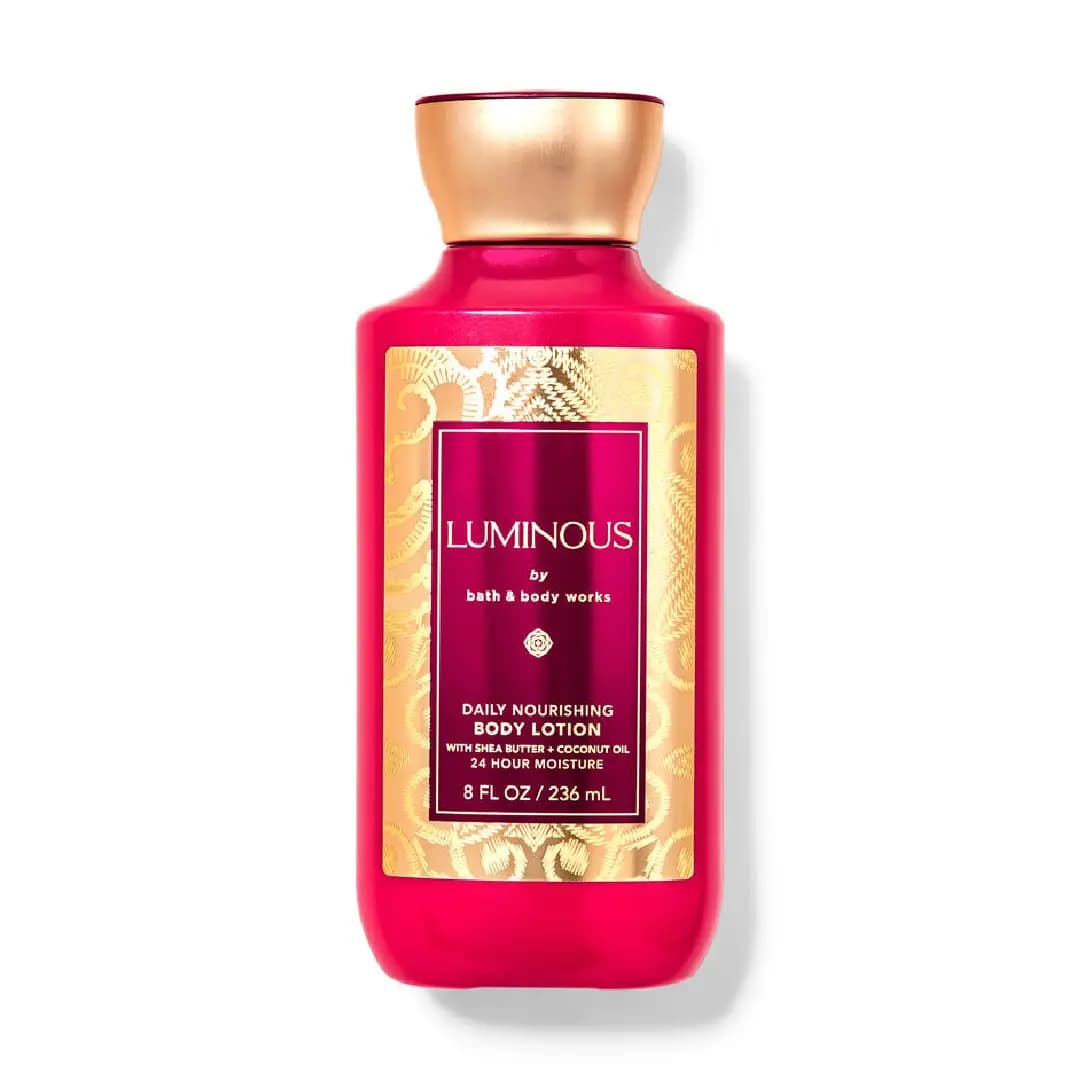 لوسیون بدن Luminous بث اند بادی ورکس Bath & Body Works Body Lotions حجم 236 میل — تصویر ۷
