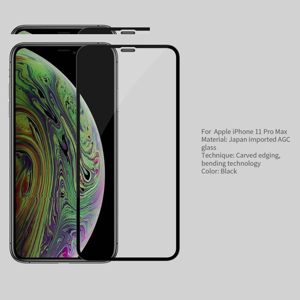 محافظ صفحه نمایش نیلکین مدل CP plus MAX مناسب برای گوشی موبایل اپل Iphone 11 Pro — تصویر ۱۰