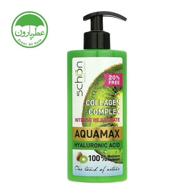 کرم آبرسان شون آکوامکس کلاژن پمپی حجم 500 میلی‌لیتر