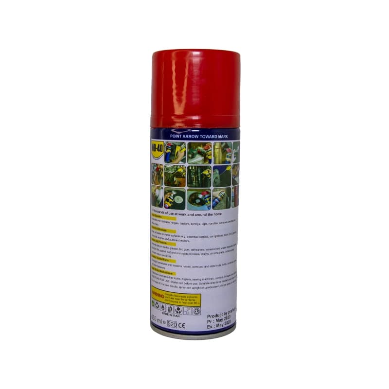 اسپری روان کننده WD-40 حجم 400 میلی لیتر — تصویر ۶