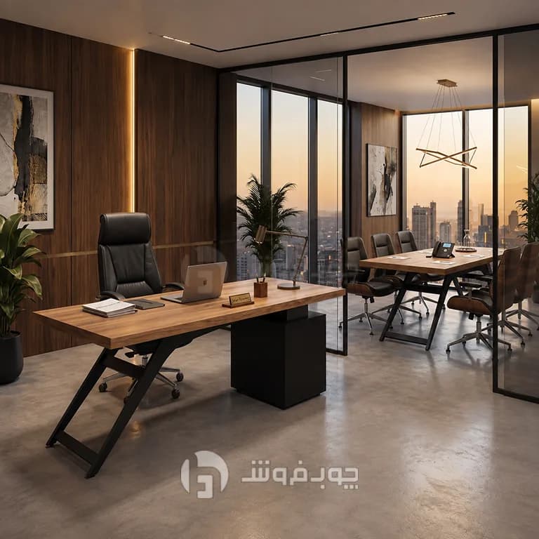 ست میز مدیریت و کنفرانس مدل MT2500 — تصویر ۷