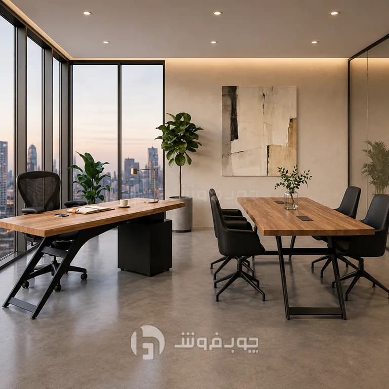 ست میز مدیریت و کنفرانس مدل MT2500 — تصویر ۸