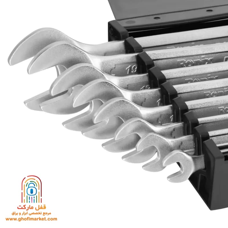 مجموعه 8 عددی آچار دو سر تخت رونیکس مدل RH-2201