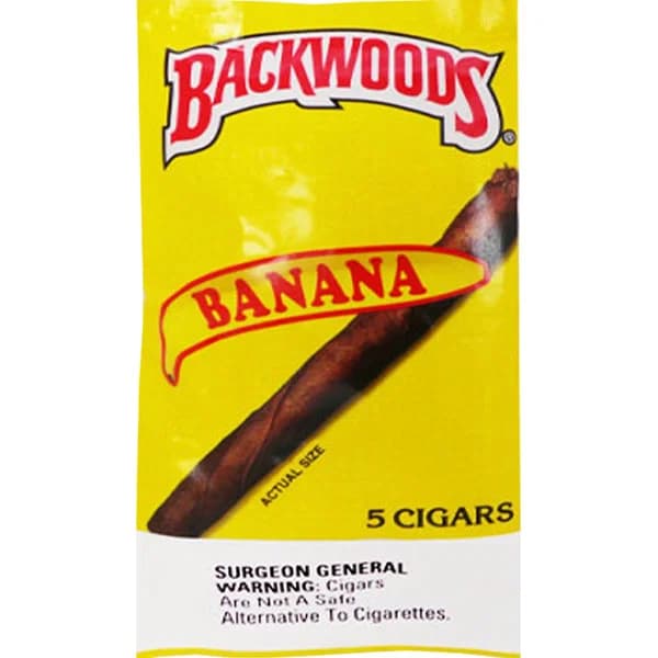 سیگار برگ بک وودز موز اورجینال Backwoods banana original