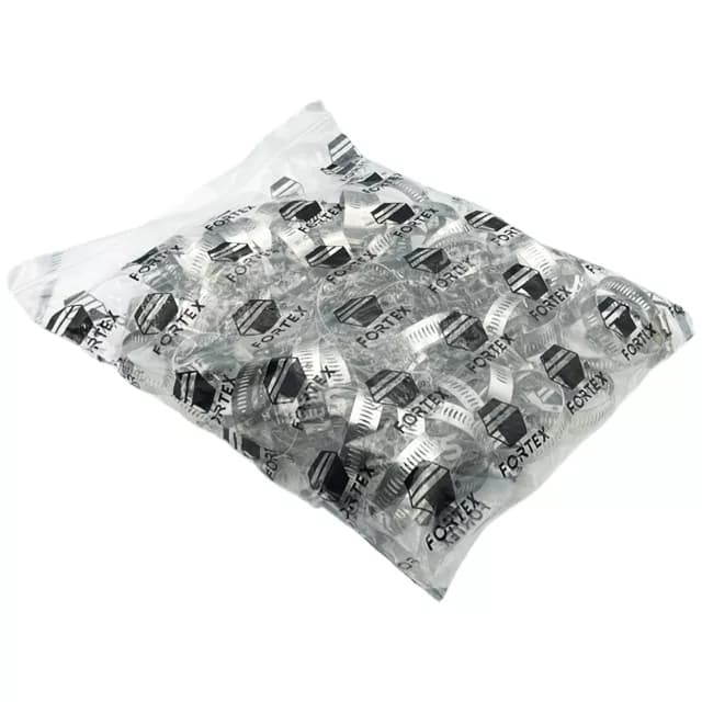 بست شیلنگ استیل 32/51 میلیمتر فورتکس (FORTEX) — تصویر ۲