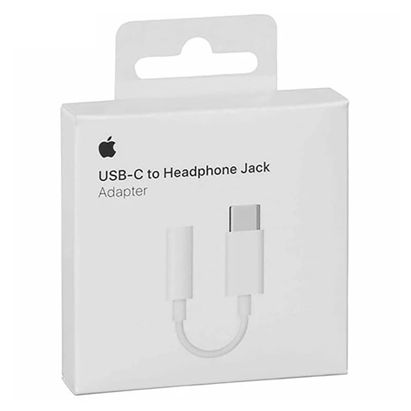 مبدل USB-C به جک 3.5 میلی متری هدفون اپل اصلی — تصویر ۳