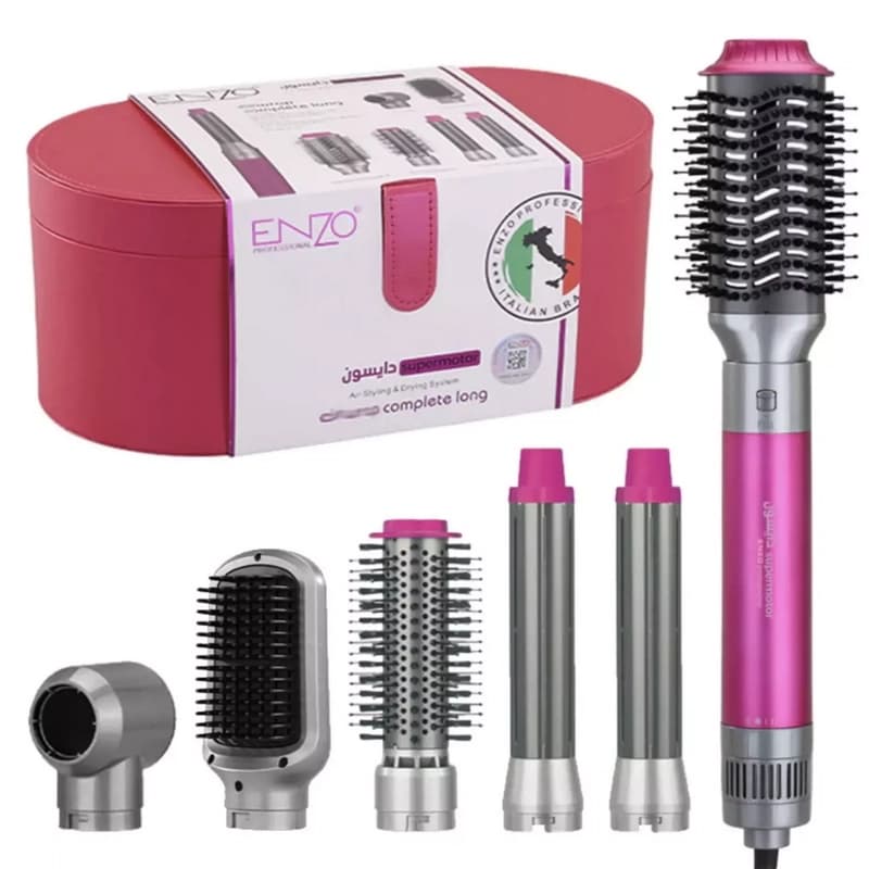 سشوار انزو Airwrap Complete Long EN-4133 | استایلر 6 کاره مو — تصویر ۶
