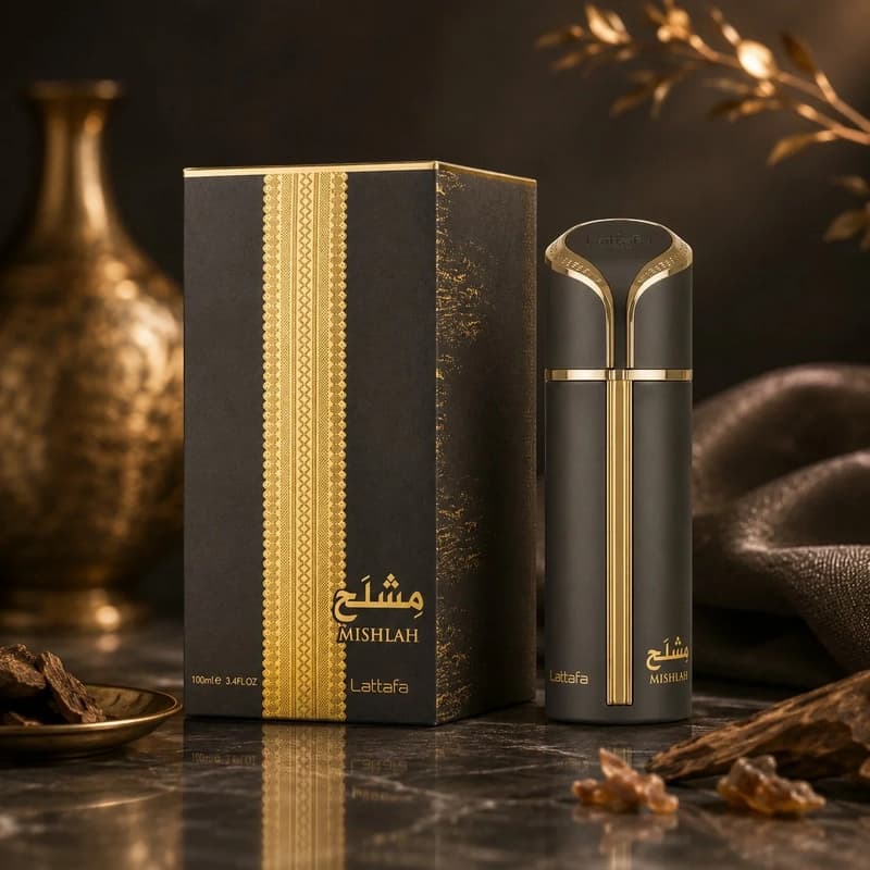 ادکلن زنانه و مردانه مشلح لطافه 100 میل | Lattafa Mishlah Eau de Parfum — تصویر ۲