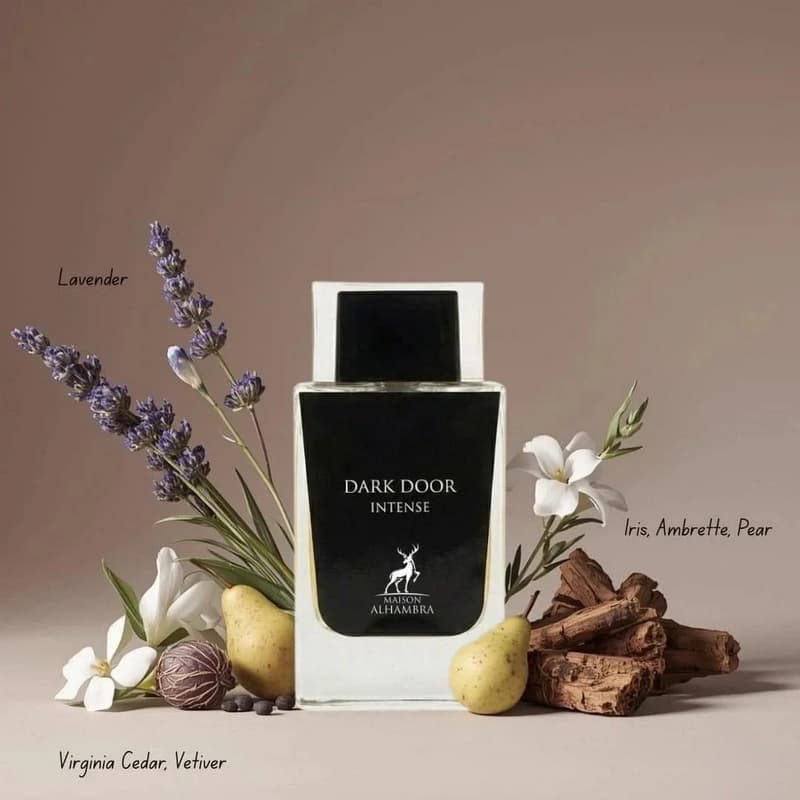 عطر و ادکلن دارک در اینتنس الحمبرا | Maison Alhambra Dark Door Intense — تصویر ۳
