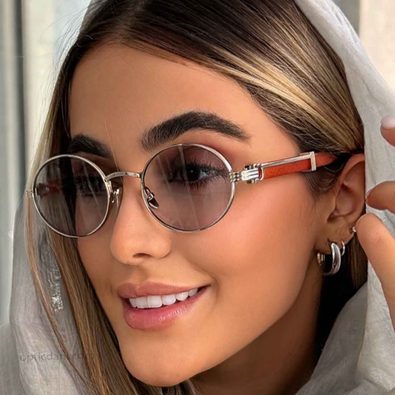 عینک فتوکرومیک کارتیر کد Cartier 8008 — تصویر ۳